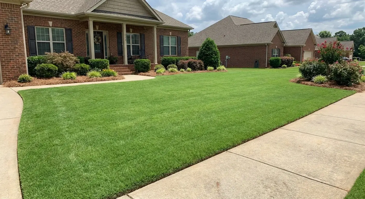 Professional lawn care in Hampton, GA