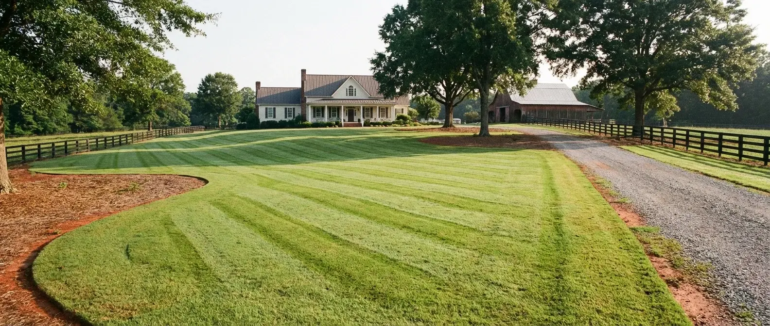 Professional lawn care in Pike County, GA