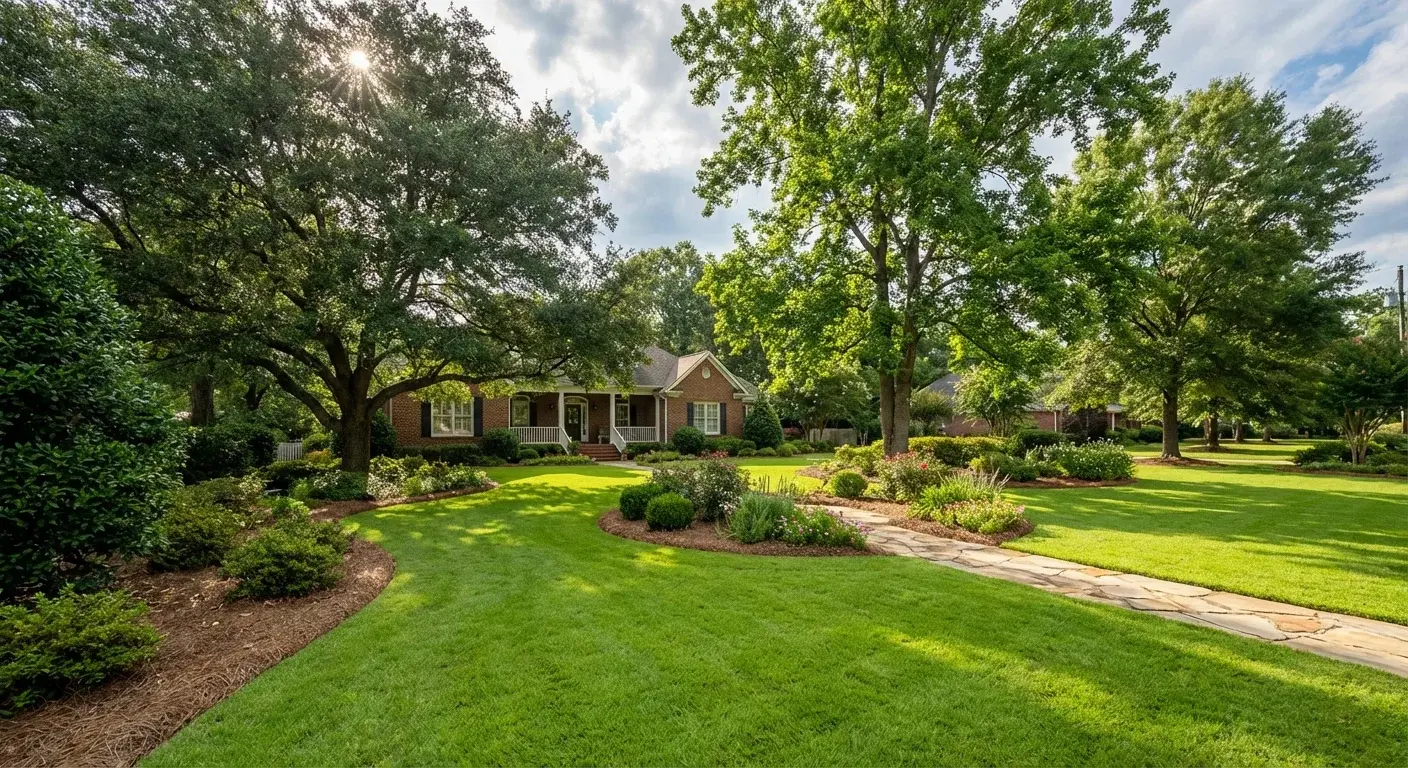 Professional lawn care in Oxford, GA
